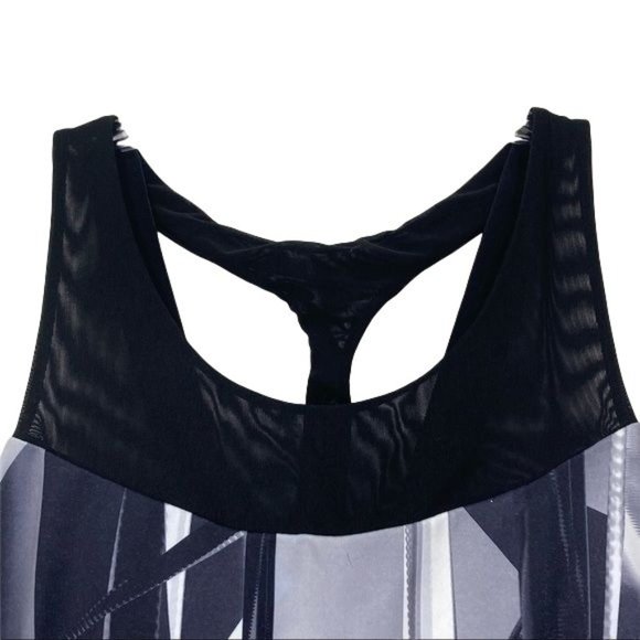 Alo Yoga black tank top and geometric design Woman - Picture 6 of 15